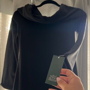 Wild Fable Charcoal Cowl Neck Sweater